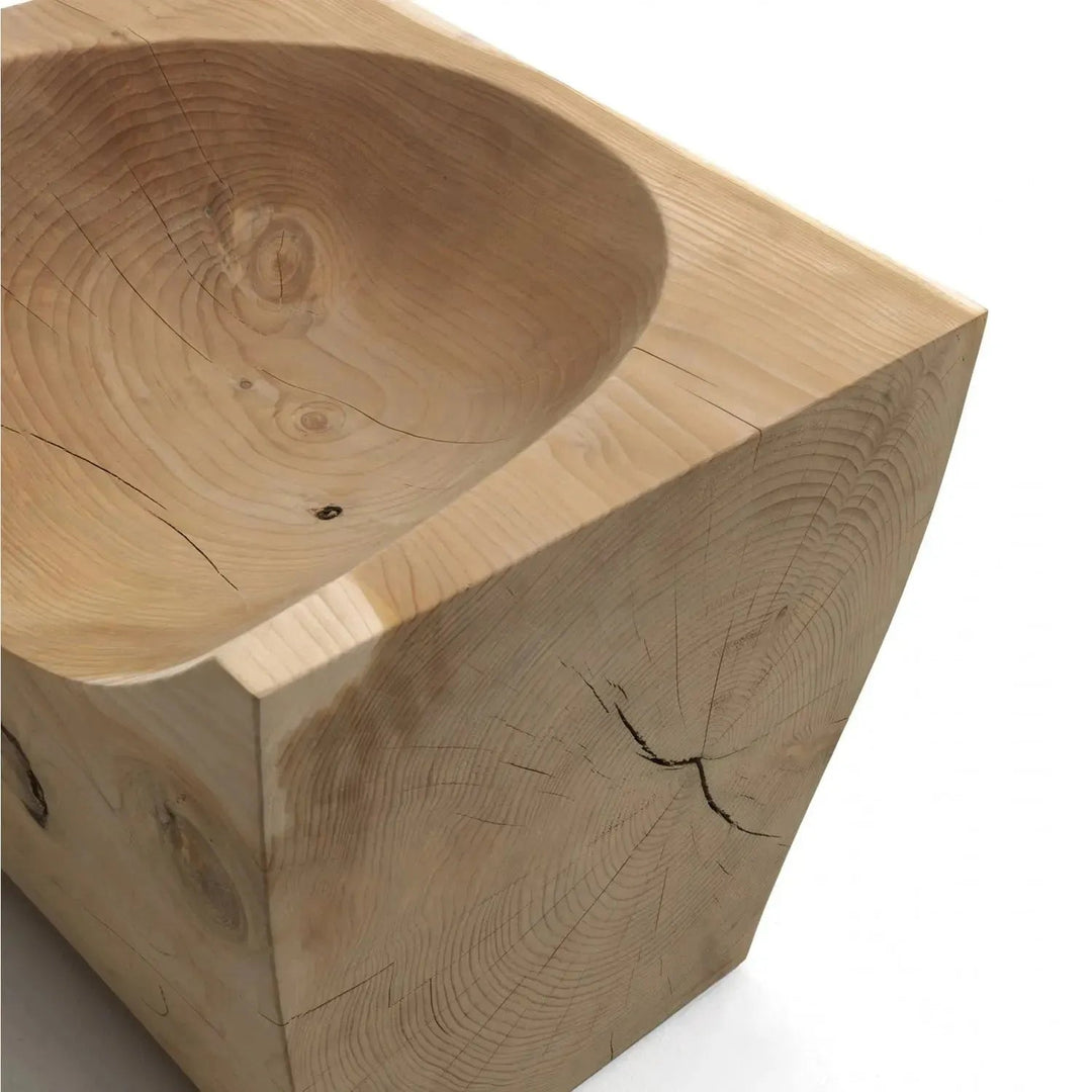 Rustic wood 1 seater sofa riva 1920 single material variants.