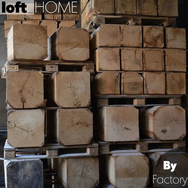 Rustic Wood Coffee Table NOER