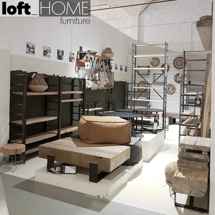 Rustic Wood Coffee Table NOER