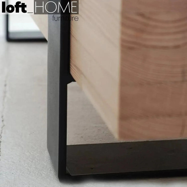 Rustic Wood Coffee Table NOER