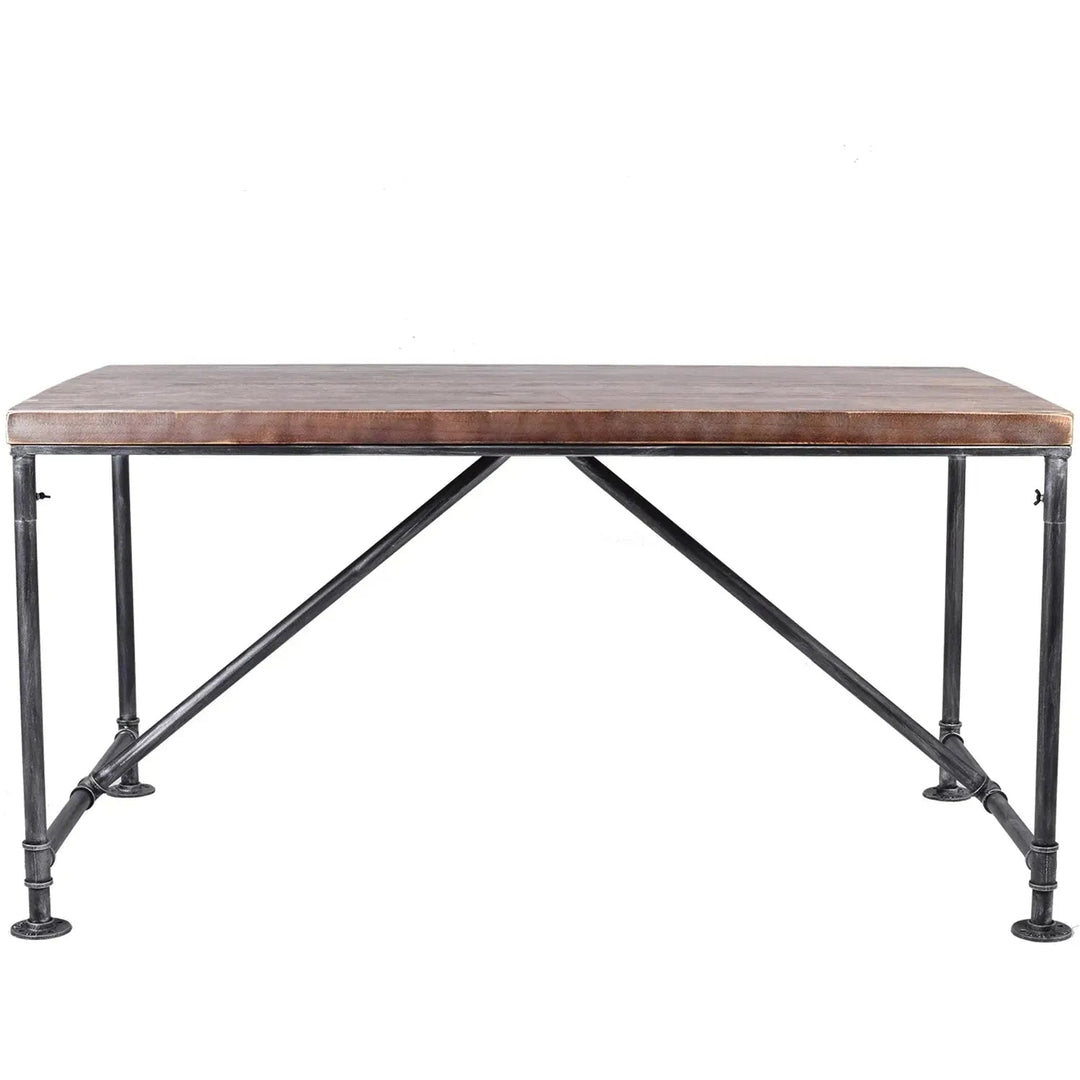 Industrial Wood Dining Table PIPE