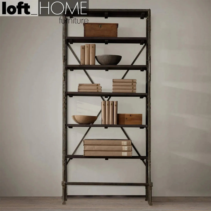Industrial Wood Display Shelf CLIMBER