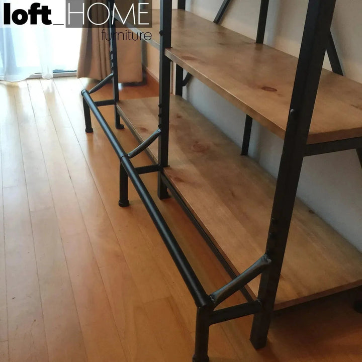 Industrial Wood Display Shelf CLIMBER