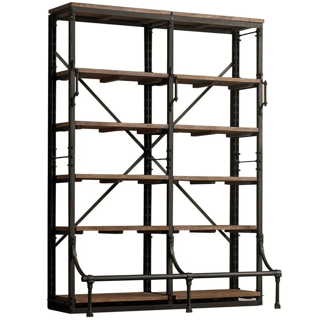 Industrial Wood Display Shelf CLIMBER
