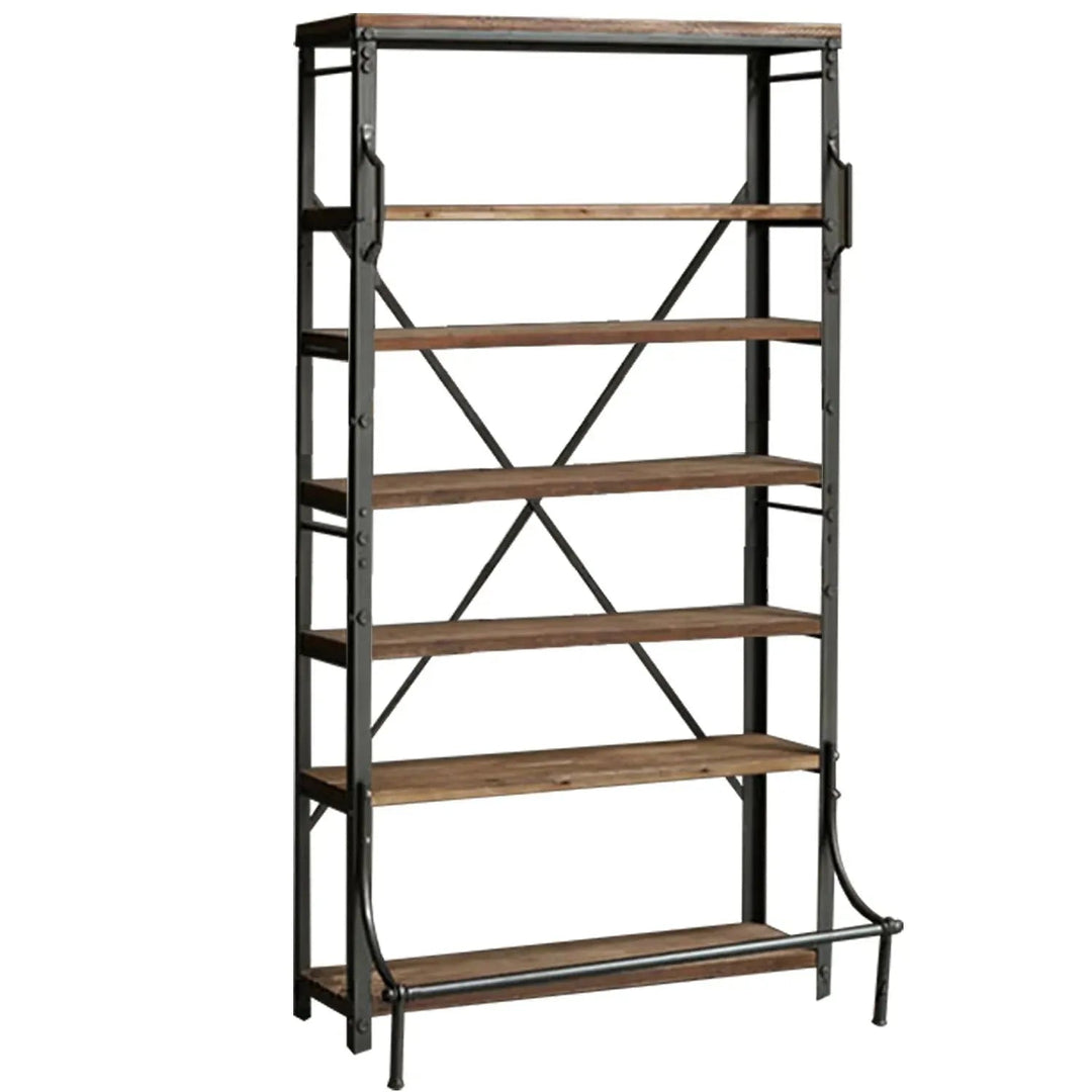 Industrial Wood Display Shelf CLIMBER