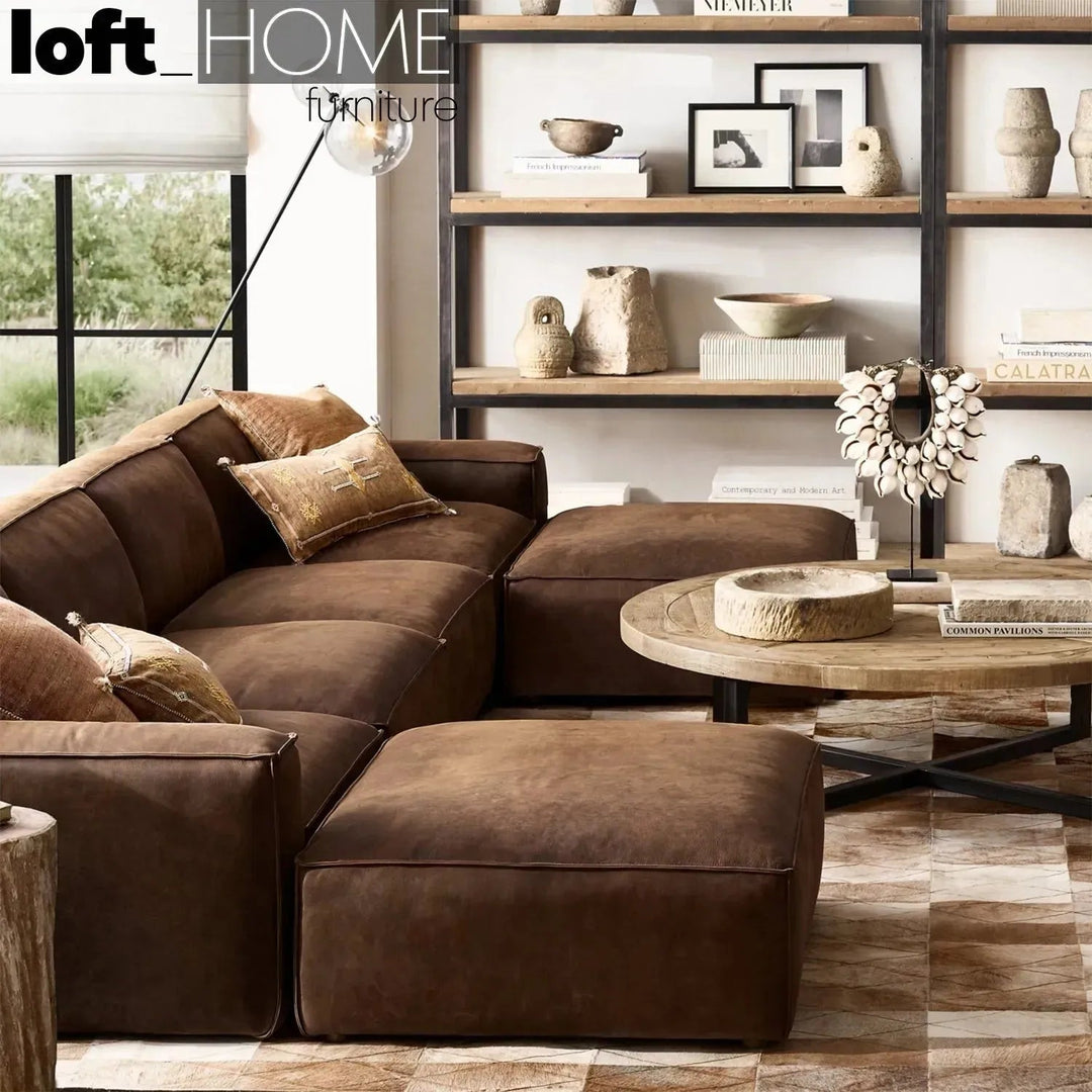 Industrial Wood Display Shelf MYSTEEL S