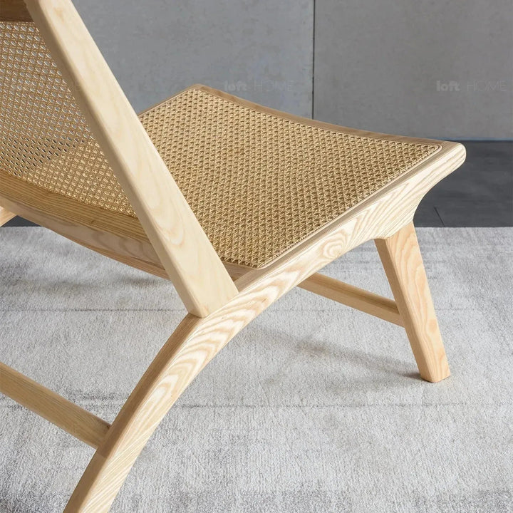 Japandi Rattan 1 Seater Sofa SADDLE