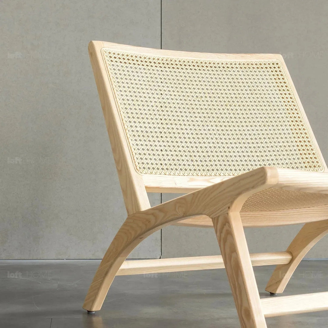 Japandi Rattan 1 Seater Sofa SADDLE