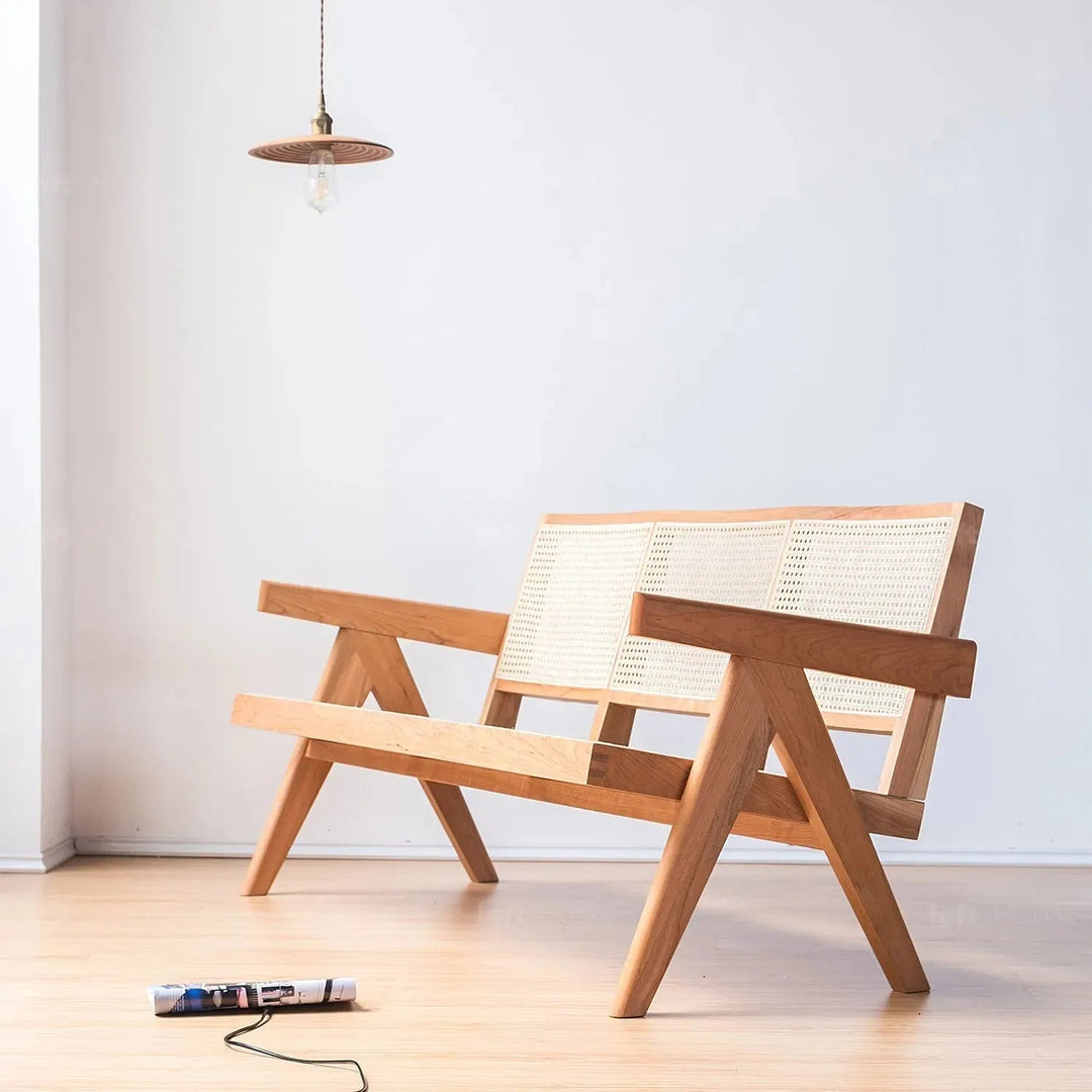 Scandinavian Rattan 3 Seater Sofa CHANDIGARH