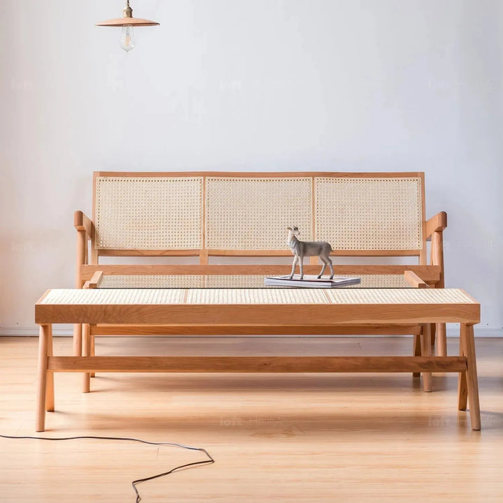 Scandinavian Rattan 3 Seater Sofa CHANDIGARH