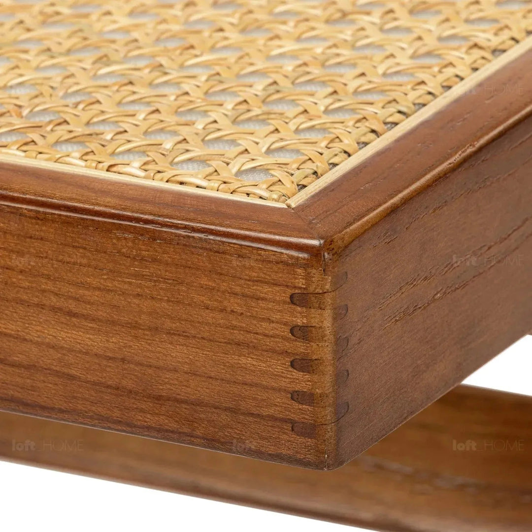 Scandinavian Rattan Dining Chair JEANNERET