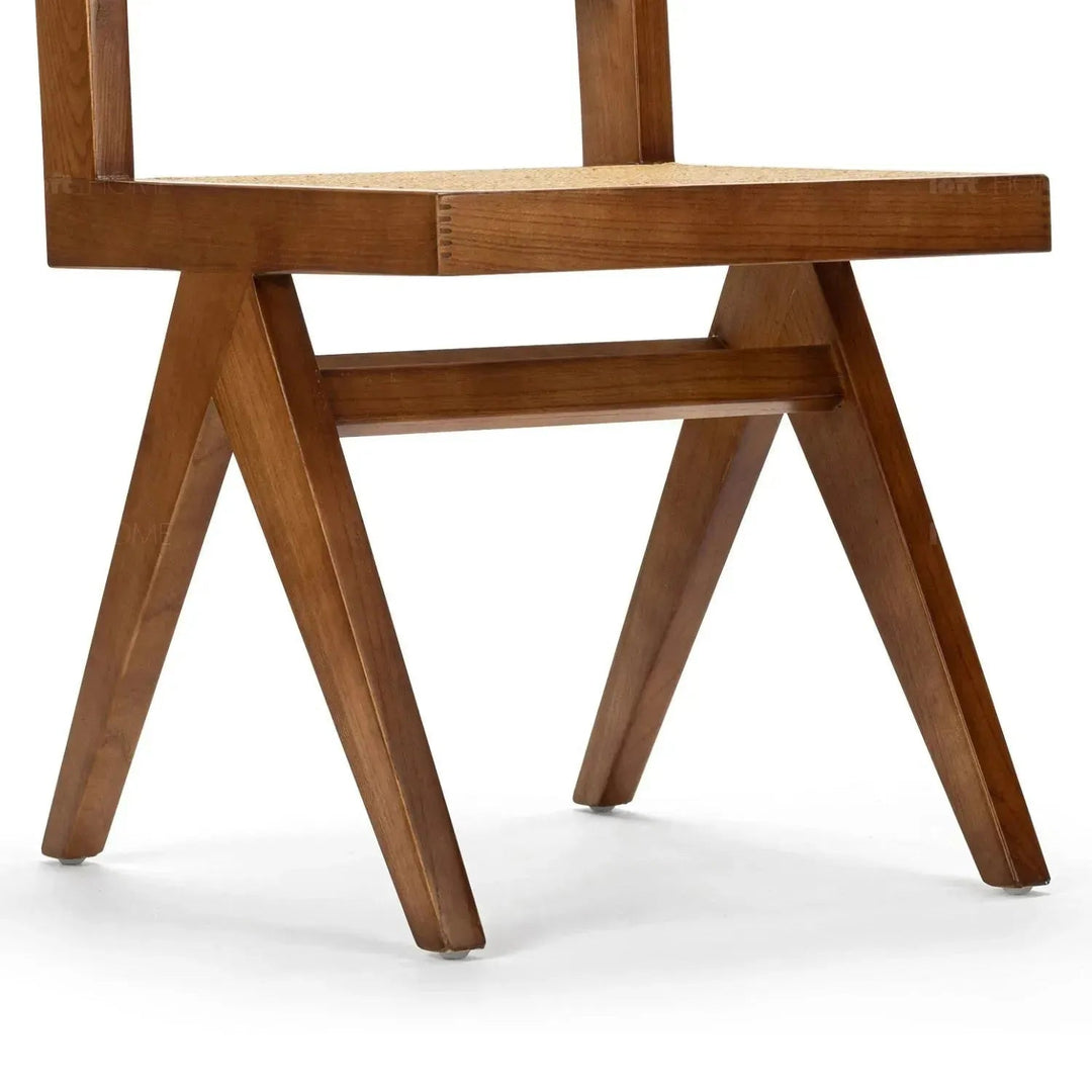 Scandinavian Rattan Dining Chair JEANNERET