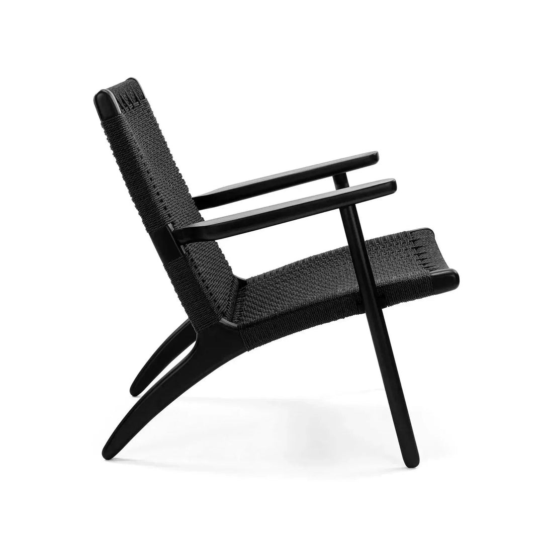 Japandi Wood Woven Rope 1 Seater Sofa CH25