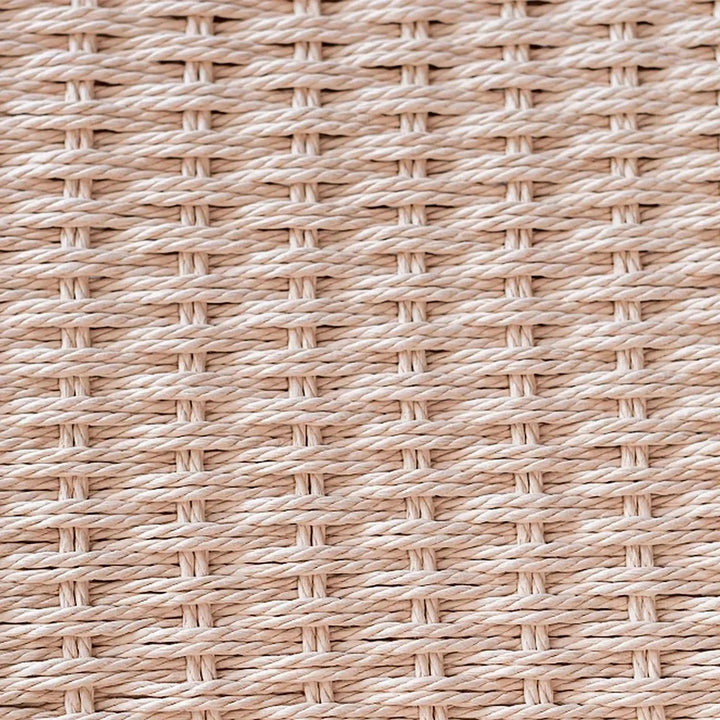 Japandi Wood Woven Rope 1 Seater Sofa LONDON