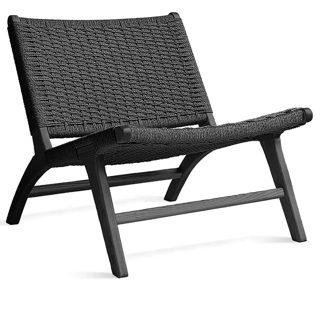 Japandi Wood Woven Rope 1 Seater Sofa LONDON