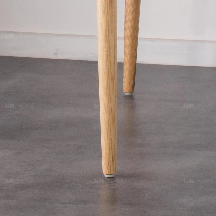 Japandi wood woven rope dining chair kennedy detail 9.