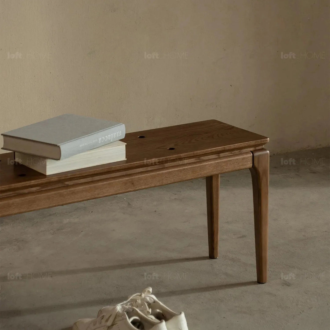 Japandi wood dining bench adeline situational feels.