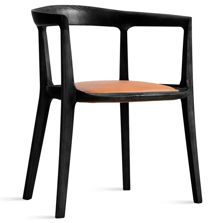 Japandi wood dining chair hero detail 10.