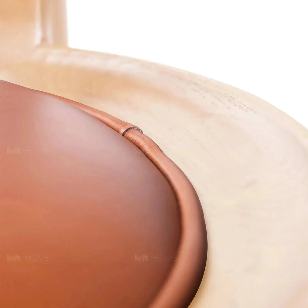 Japandi wood dining chair hero detail 9.