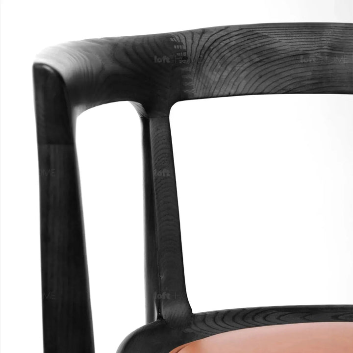 Japandi wood dining chair hero detail 15.