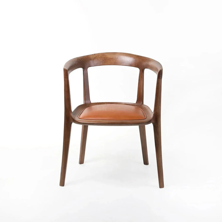 Japandi wood dining chair hero environmental situation.