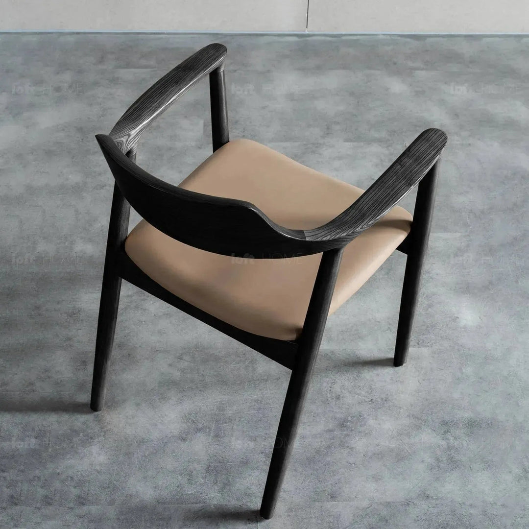 Japandi wood dining chair hiroshima detail 8.