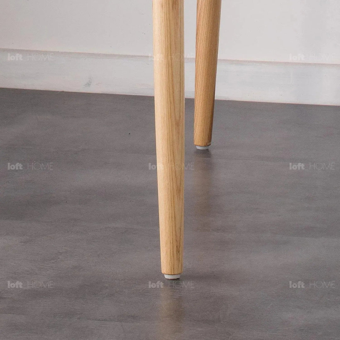 Japandi wood dining chair hiroshima detail 6.