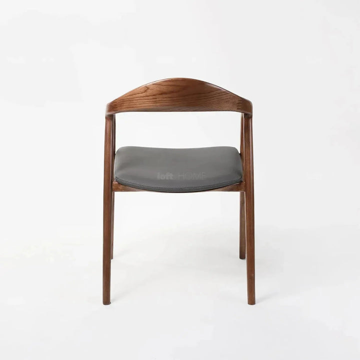 Japandi wood dining chair neum situational feels.