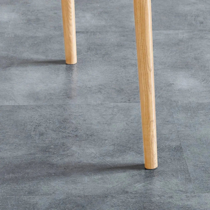 Japandi wood dining chair neum detail 9.