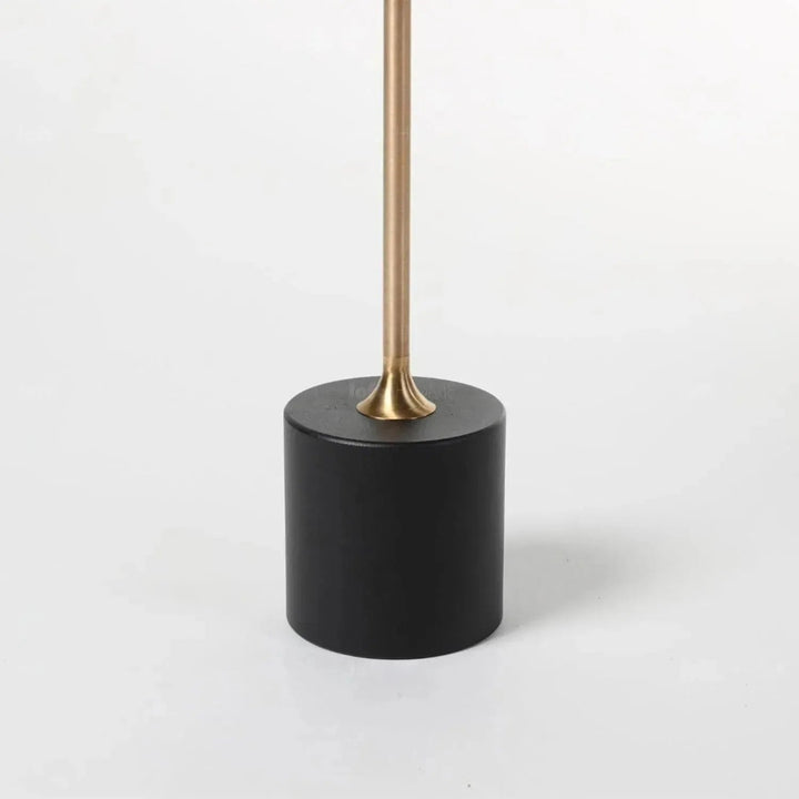 Japandi wood side table cocktail environmental situation.