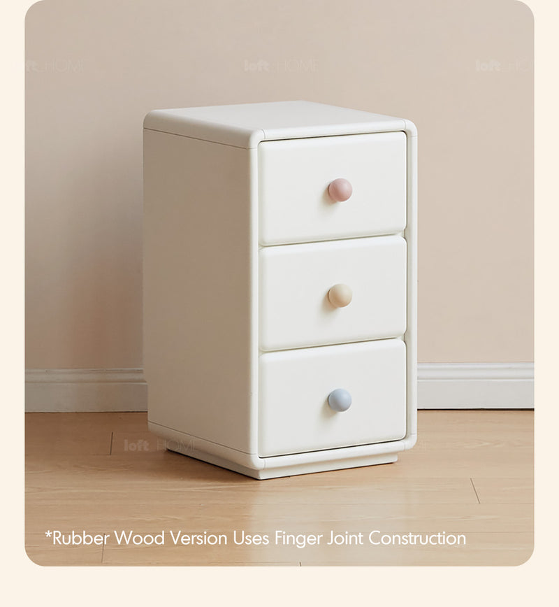 Scandinavian Wood Kids Side Table YUNAE More Details and Instruction_5
