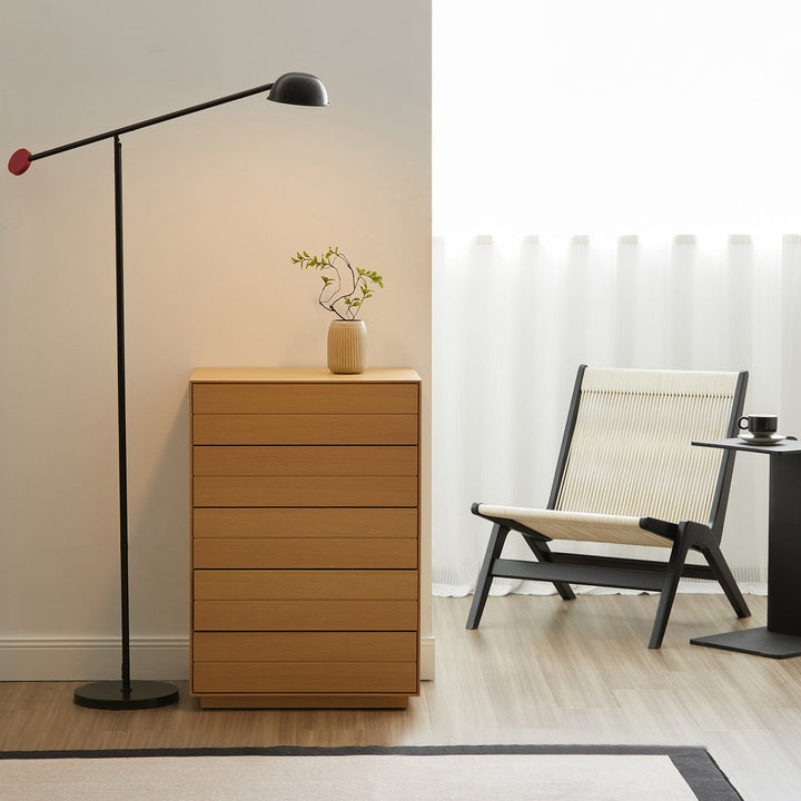 Minimalist ash wood veneer chest of 5 drawers moi size charts.