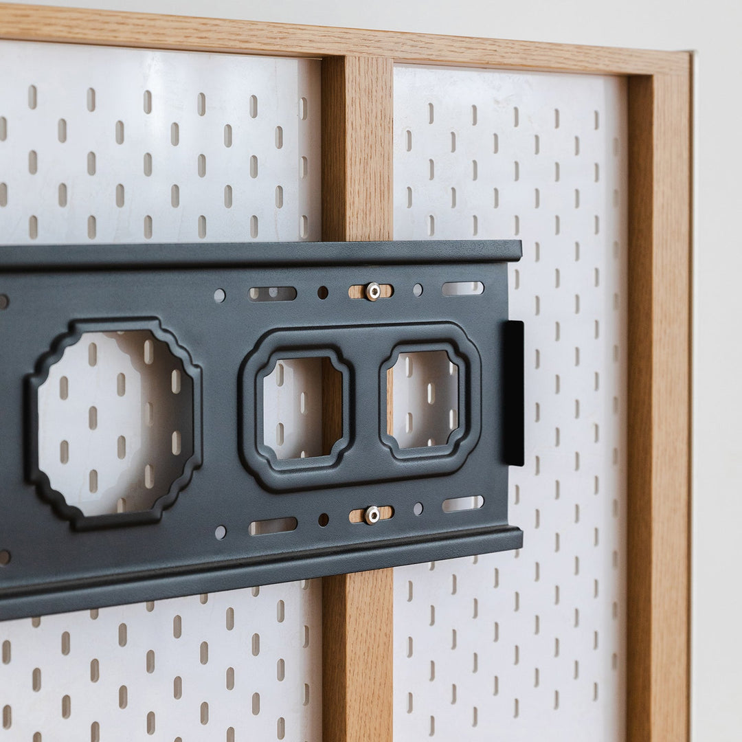 Minimalist ash wood veneer tv hanger roam situational feels.