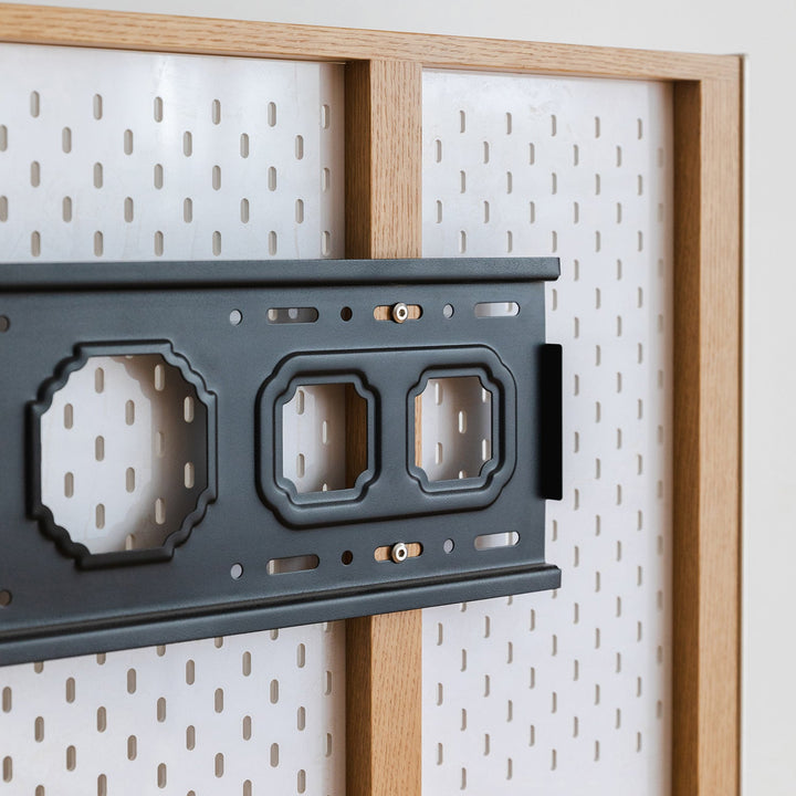 Minimalist ash wood veneer tv hanger roam situational feels.