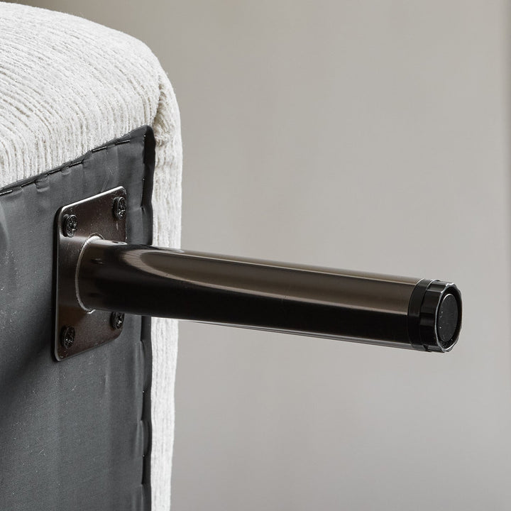 Minimalist chenille velvet fabric 1 seater sofa drift environmental situation.