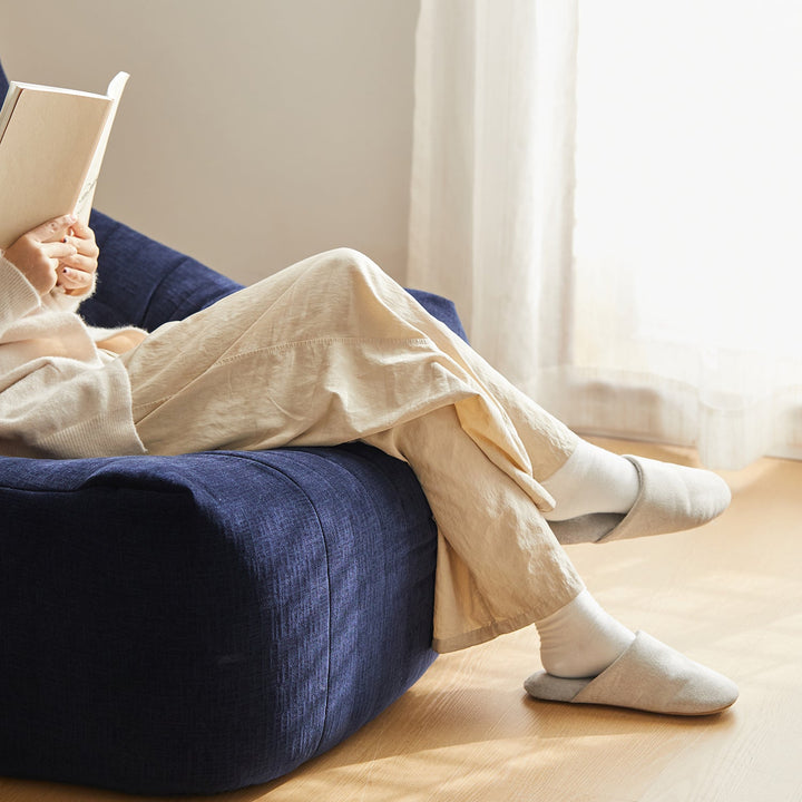 Minimalist chenille velvet fabric 1 seater sofa kait color swatches.