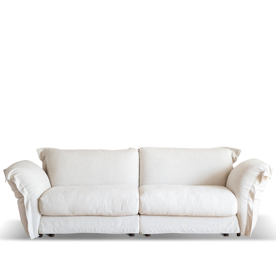 Minimalist Cotton Fabric 3 Seater Sofa BLAIR
