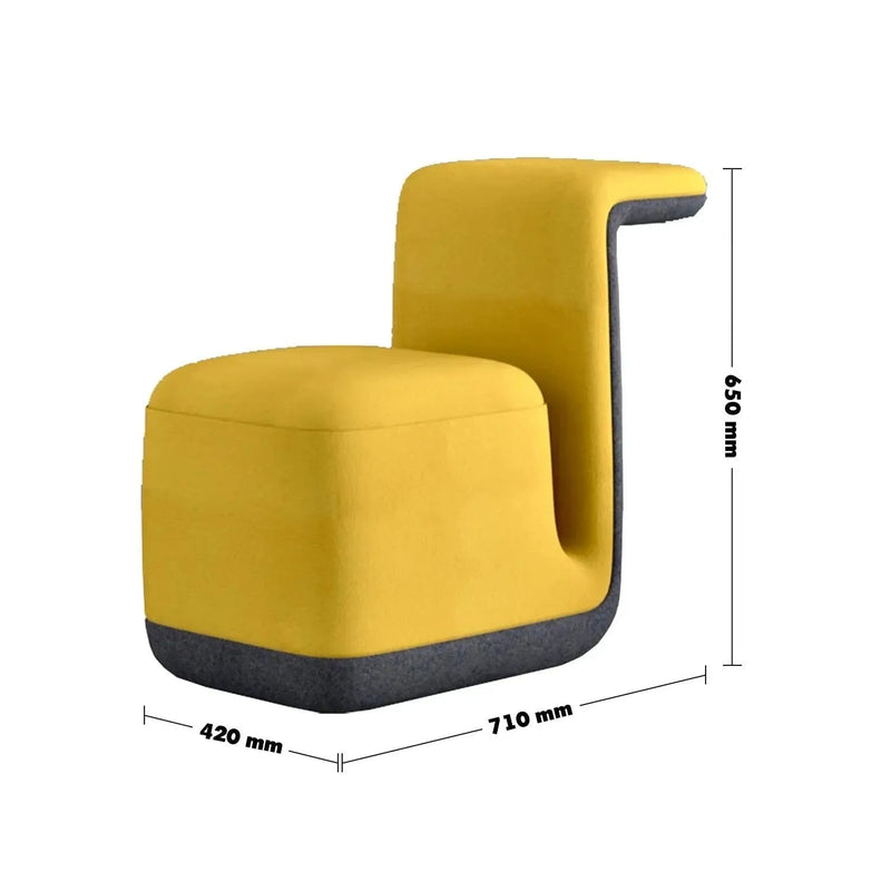 Bauhaus fabric ottoman pipe size charts.