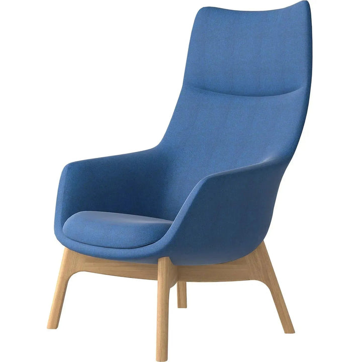 Scandinavian Fabric 1 Seater Sofa SYS High Back