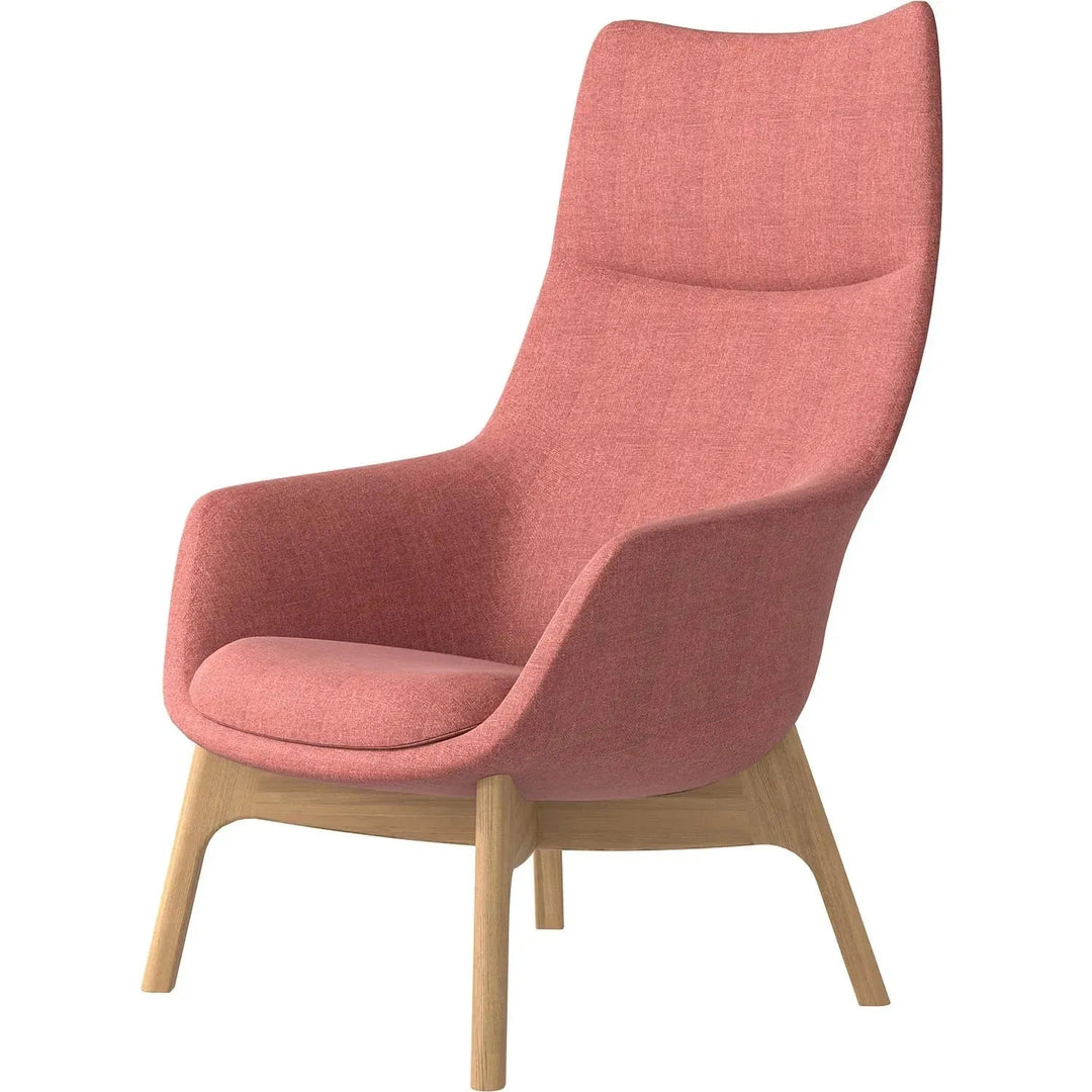 Scandinavian Fabric 1 Seater Sofa SYS High Back