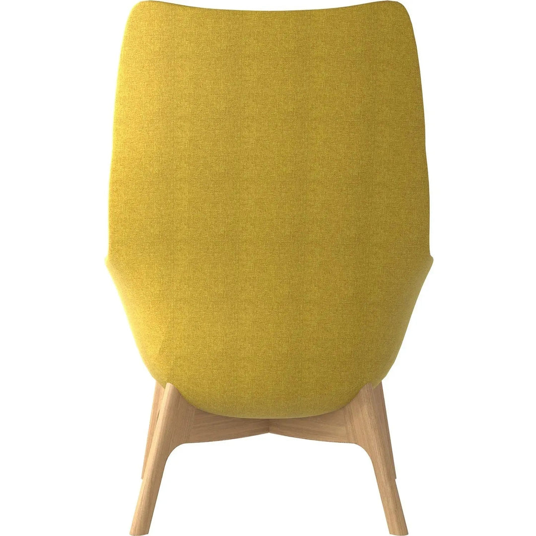 Scandinavian Fabric 1 Seater Sofa SYS High Back