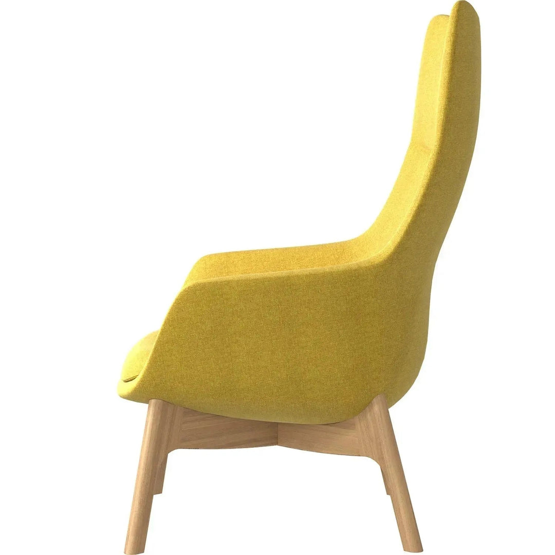 Scandinavian Fabric 1 Seater Sofa SYS High Back