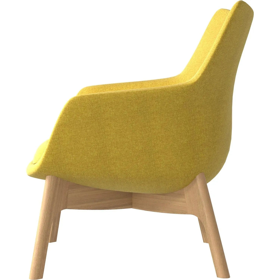 Scandinavian Fabric 1 Seater Sofa SYS Low Back