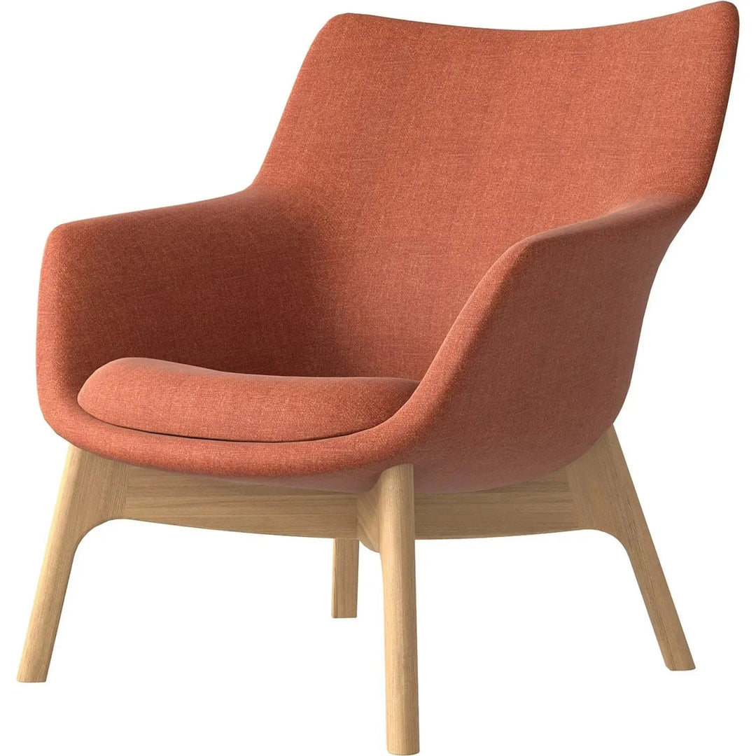 Scandinavian Fabric 1 Seater Sofa SYS Low Back