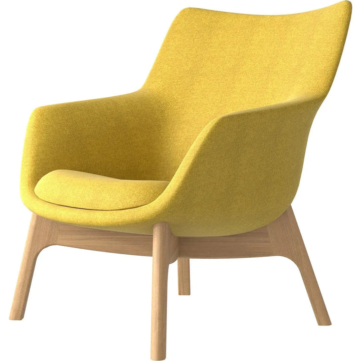 Scandinavian Fabric 1 Seater Sofa SYS Low Back