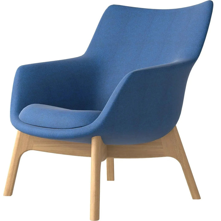 Scandinavian Fabric 1 Seater Sofa SYS Low Back