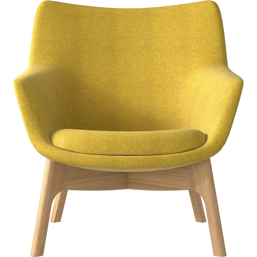 Scandinavian Fabric 1 Seater Sofa SYS Low Back