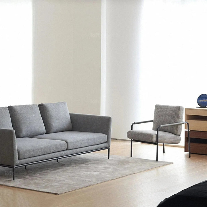 Bauhaus fabric 1 seater sofa vemb detail 4.