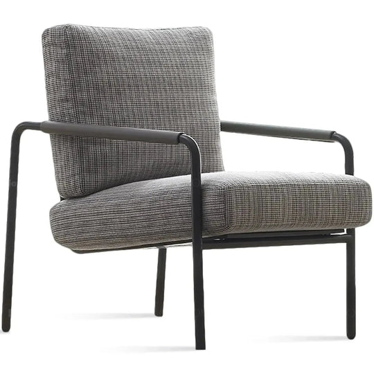 Bauhaus fabric 1 seater sofa vemb in white background.