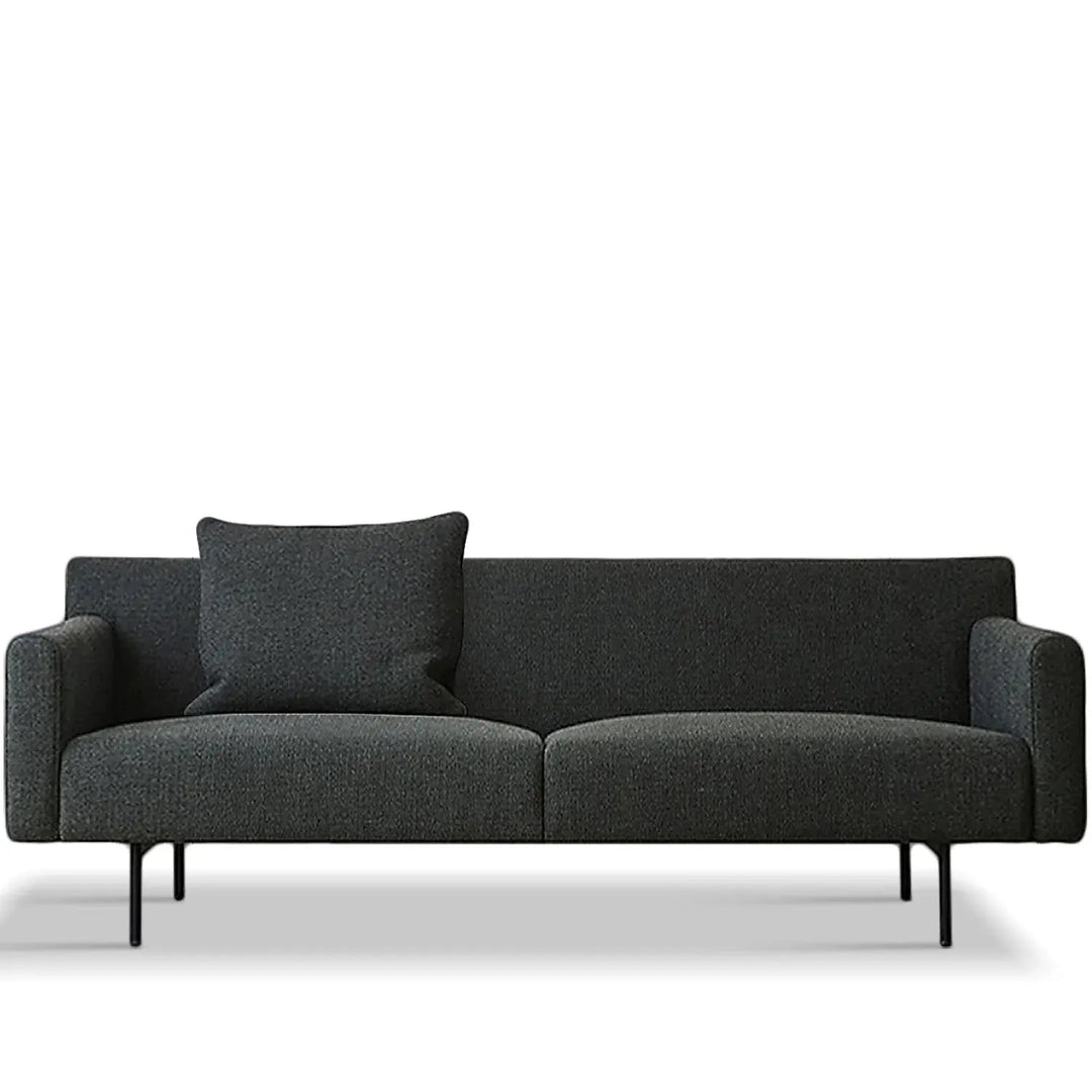 Minimalist fabric 2 seater sofa ann detail 7.